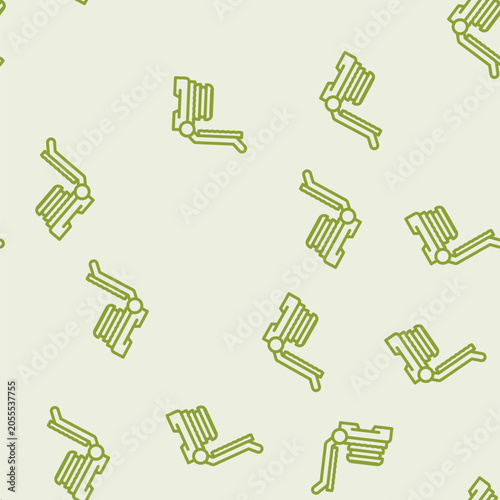 Foto sandwich maker home accessory line seamless pattern sandwich maker home accessor