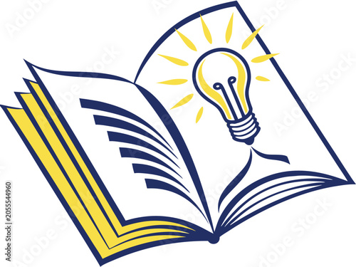 learning logo template vector icon design