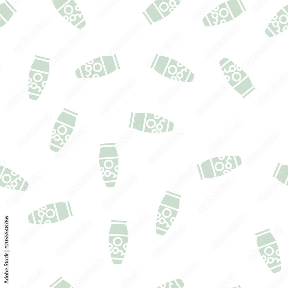 Fototapeta premium lava lamp glyph vector seamless pattern. lava lamp thin illustration