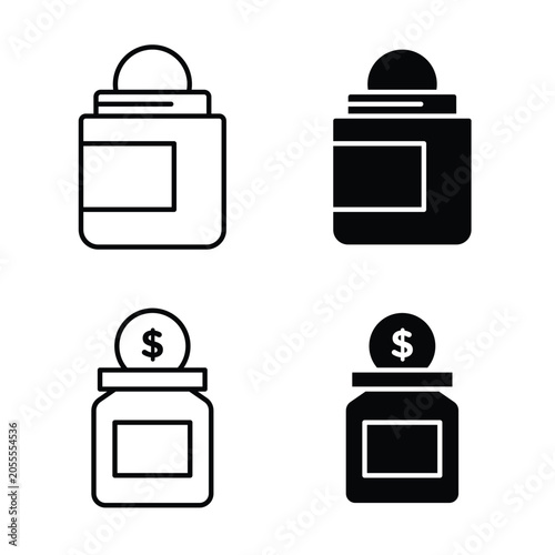 Photography tip jar icon