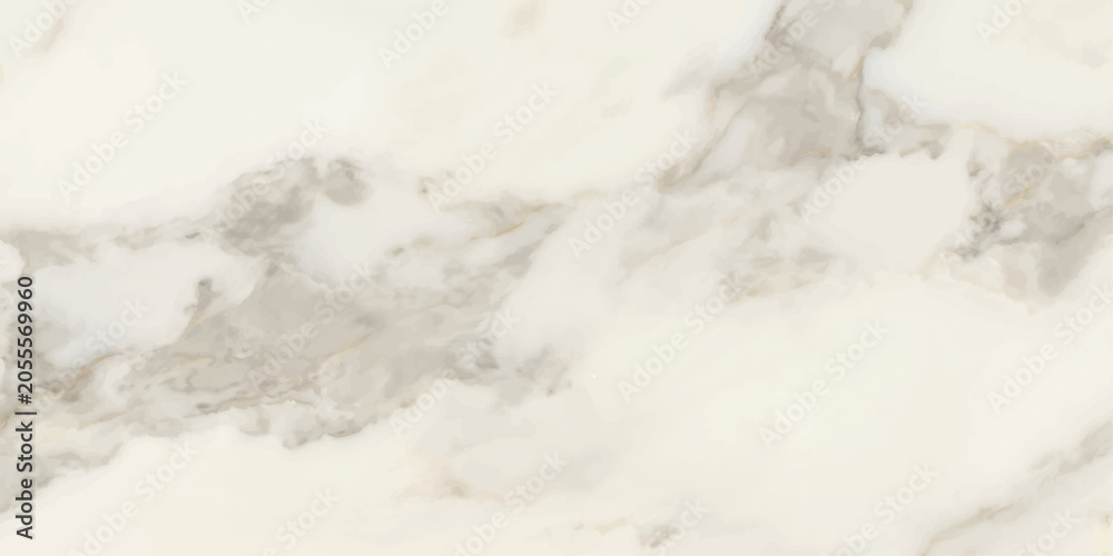 Obraz premium Refined white polished marble surface featuring elegant natural veining for modern flyer and label design with open copyspace ideal for text overlay and product mockups