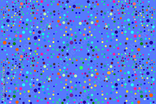 Abstract background featuring colorful circles of different sizes arranged on a clean plain backdrop. Modern geometric design with vibrant colors, perfect for wallpapers, presentations, web banners, s