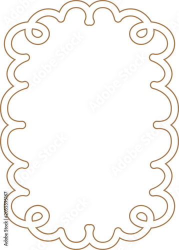Vintage Decorative Border Frame