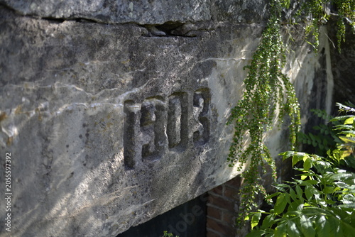 Obraz na płótnie Concrete bunker number 1903.