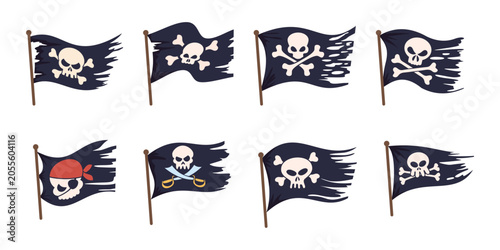 Foto Pirate flags