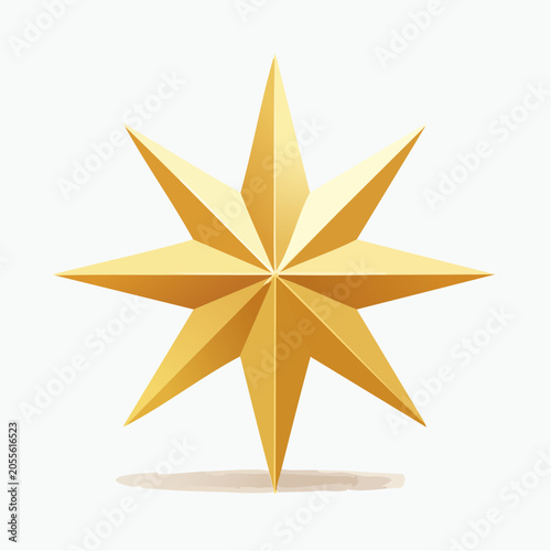 Golden Star Ornament