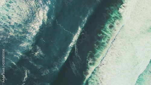Aerial Drone Shot Warm Golden Green Fields Trees Summer Light