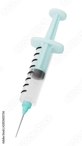 Fotografía PNG 3D hypodermic needle, element illustration, transparent background