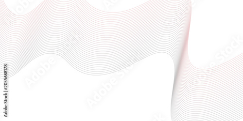Fotografie Wavy pattern forms on fabric surface in close-up view