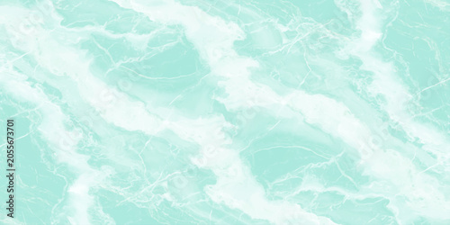 Foto Turquoise marble pattern with swirling veins and a light airy aesthetic digitall