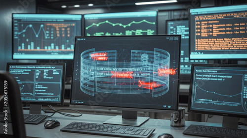 monitor with pulse background  image 