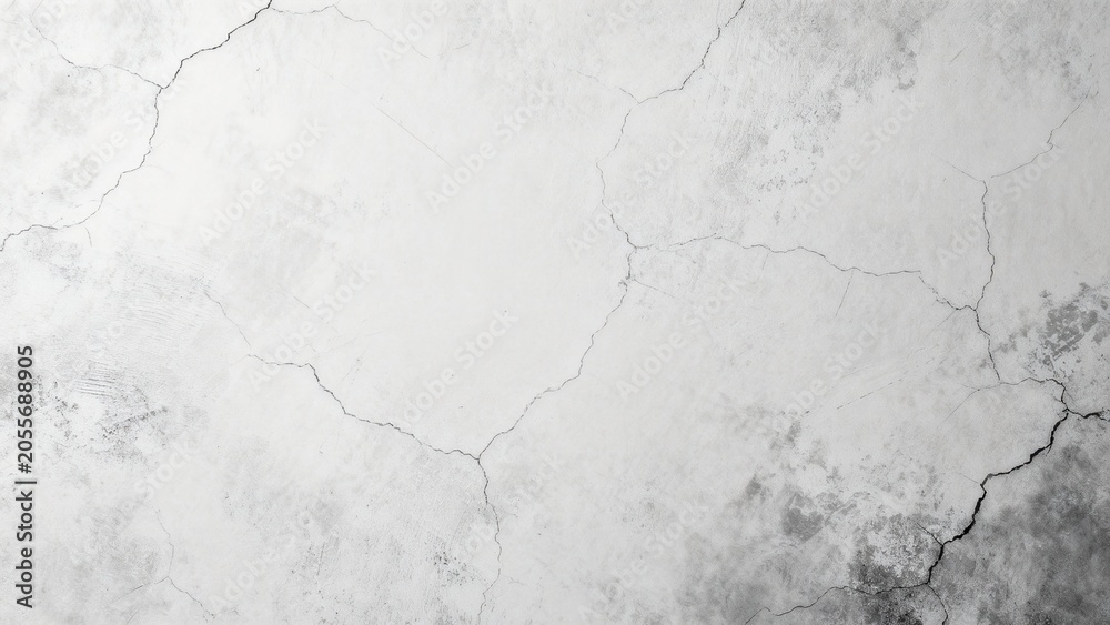 Fototapeta premium Cracked concrete wall surface