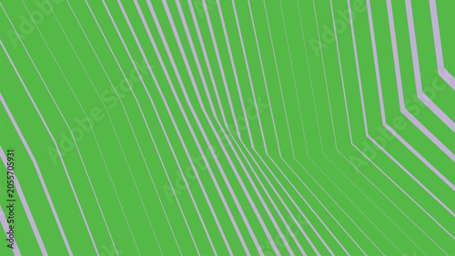 Vibrant green background with purple lines in a futuristic design