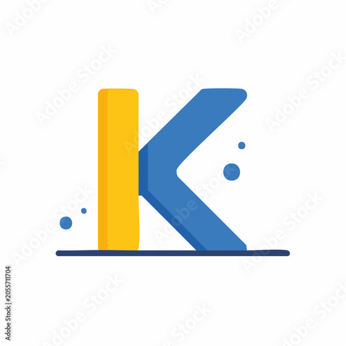 Stylized Letter K Logo