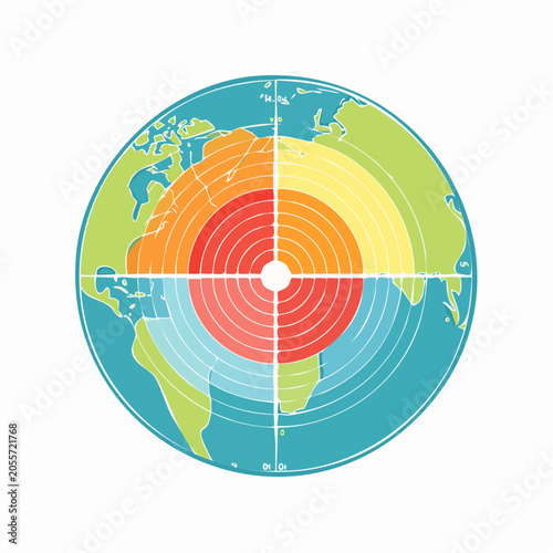 Earth's Internal Structure Diagram