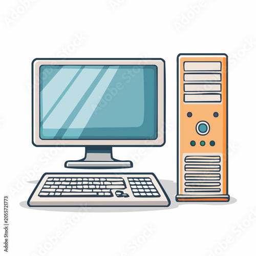 Desktop Computer Icon