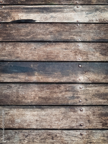 Rustic Weathered Wooden Plank Texture Background