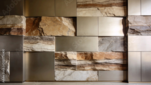 Natural Marble Wall Pattern