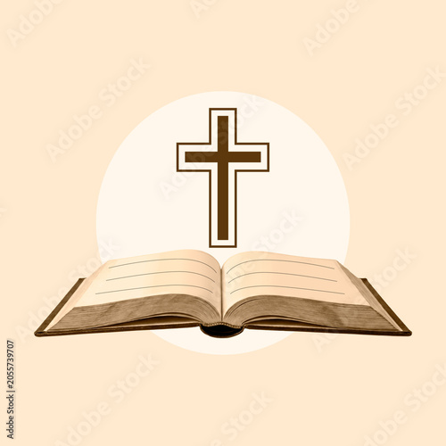 Obraz na plátně bible, open bible, catholicism, christianity, church, god, gospel, jesus christ,