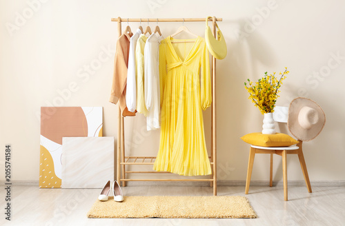 Spring fashion wardrobe wit...