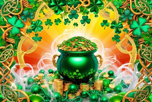 St Patricks Day Background, Happy St Patricks Day Wallpaper, Saint Patricks Day Digital Paper