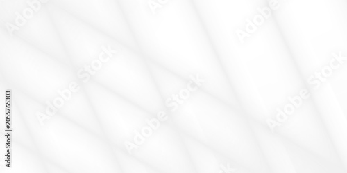 Tableau sur toile Abstract White and Grey Background with Modern Geometric Diagonal Lines and Subt