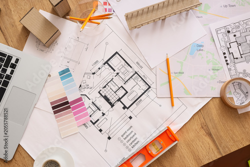 Architectural design bluepr...
