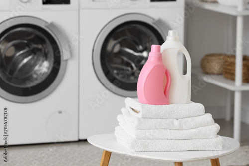 Laundry room with modern wa...