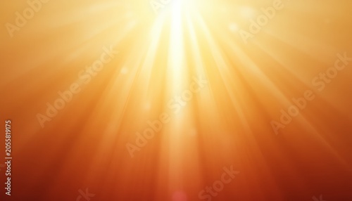 Sun rays background golden sunlight flare warm sunrise glow
