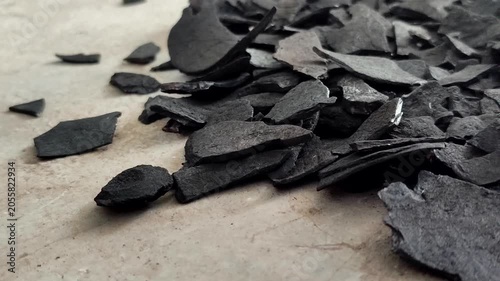Coconut shell charcoal, an environmentally friendly fuel produced through a carbonization process with minimal smoke and stable heat