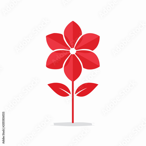 Red Flower Icon