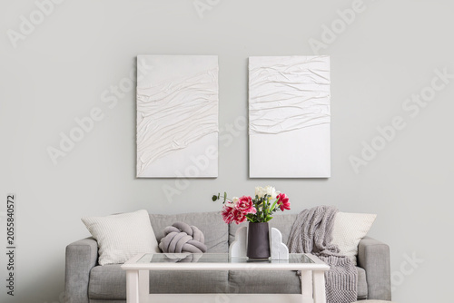 Interior of living room wit...