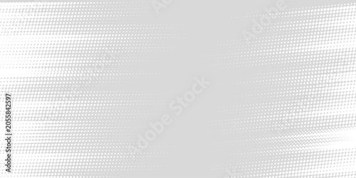 Foto Halftone dots red and blue color pattern gradient grunge texture background