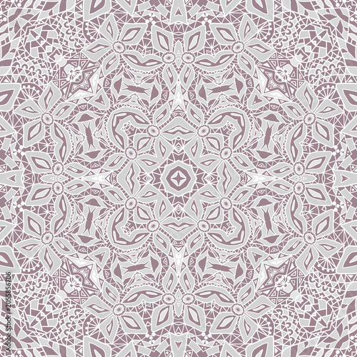Lace openwork beige ornament decor