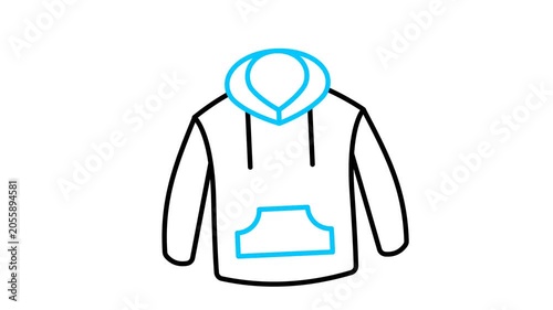  Jacket Animated Video Icon