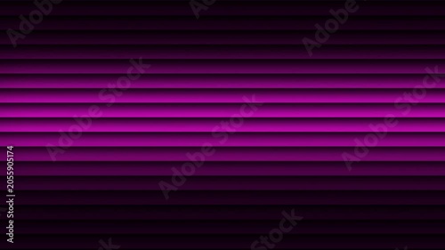 Magenta Fuchsia Horizontal Stripe Animated Background Seamless Loop, Pink Purple Moving Lines Motion Backdrop for Live Stream, Broadcast, VJ