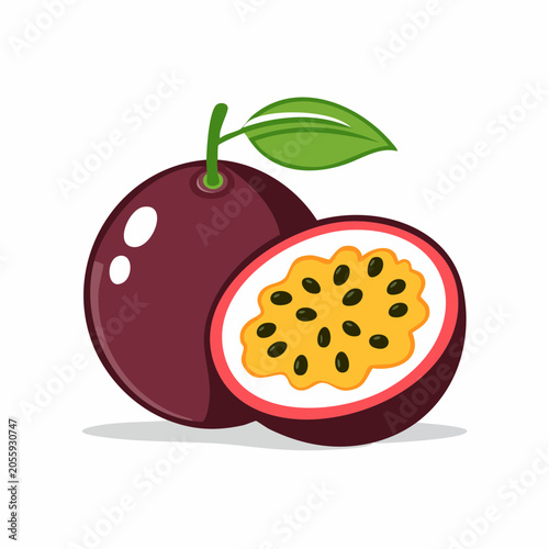 Passion Fruit Illustration