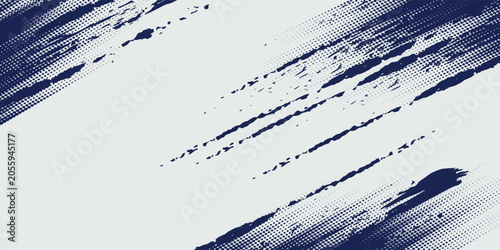 Foto Abstract halftone wave dots background
