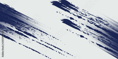 фотографія Abstract halftone wave dots background