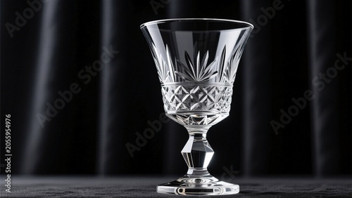 empty wine glass