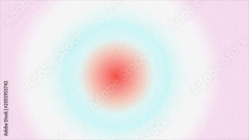 Soft gradient abstract blend of red and teal colors