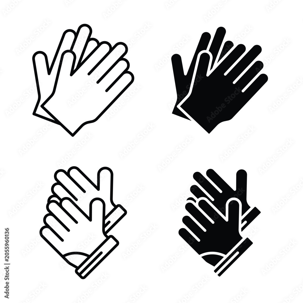 Obraz premium Glove icon