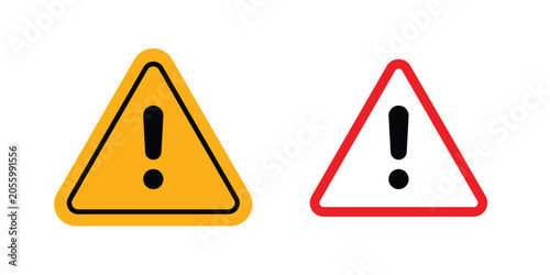 Canvastavla attention sign icon