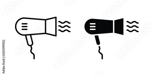 Foto Hair dryer icon