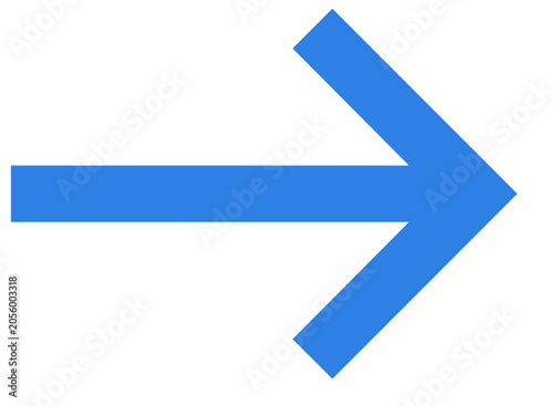 blue arrow sign