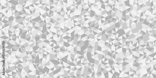 Fotografía Vector paper triangle creative diamond surface rectangle technology white and gray randomly low polygon wallpaper background