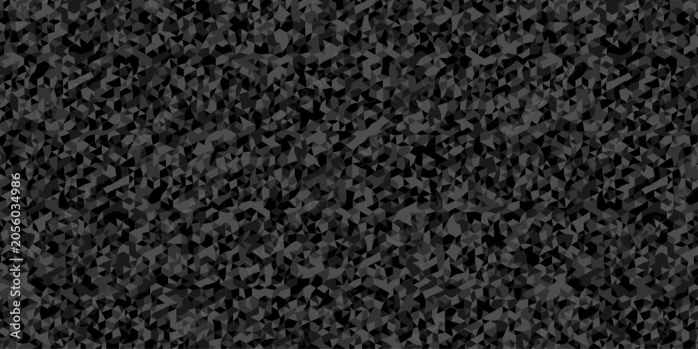 Fototapeta premium Modern abstract low polygon black and gray rectangle paper pattern background. minimal square lines print composed triangles. Black overlapping web business triangle banner background.