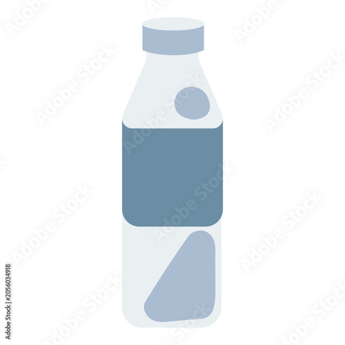 防災備蓄に使える飲料水ボトルのイラスト