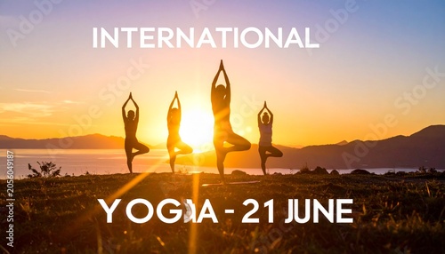 International Yoga Day Sunset Practice