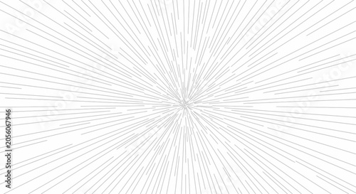 Abstract Burst of Light Lines